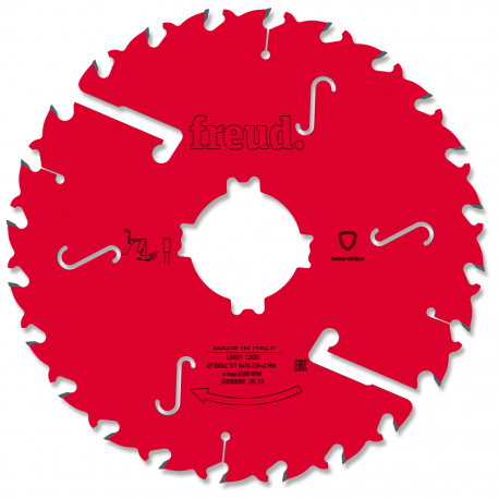 LM01 -  HW - Lame a spessore sottile con denti stabilizzatori