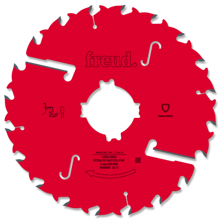 LM01 -  HW - Lame a spessore sottile con denti stabilizzatori
