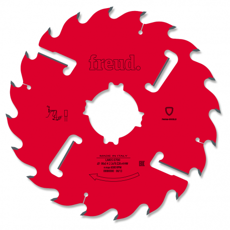 LM05 - HW - Lame a spessore normale con denti stabilizzatori
