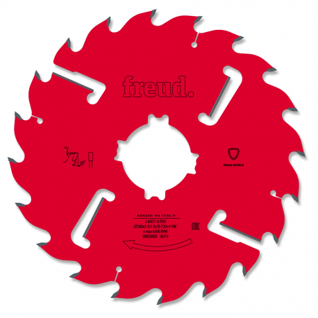 LM07 0100 - HW - Lame a grosso spessore con denti stabilizzatori (lame di spalla)